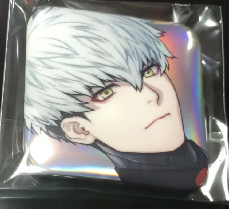 Thumbnail of Touken Ranbu Can Badge: Oodachi Jumonjiyari (Great Spear Jumonjiyari)