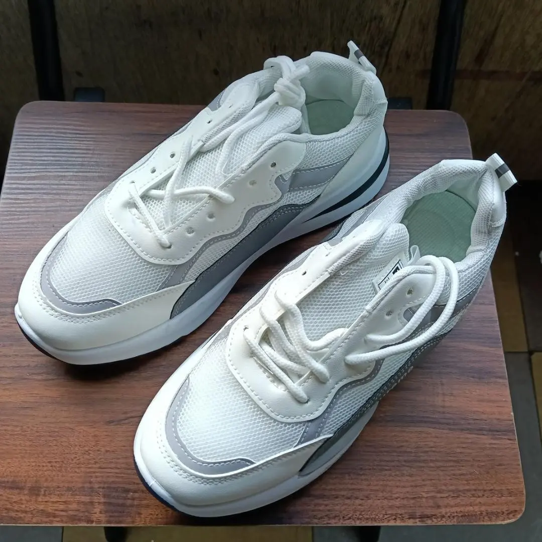 Thumbnail of New 25cm Men's Sneakers White Platform Unisex Shoes