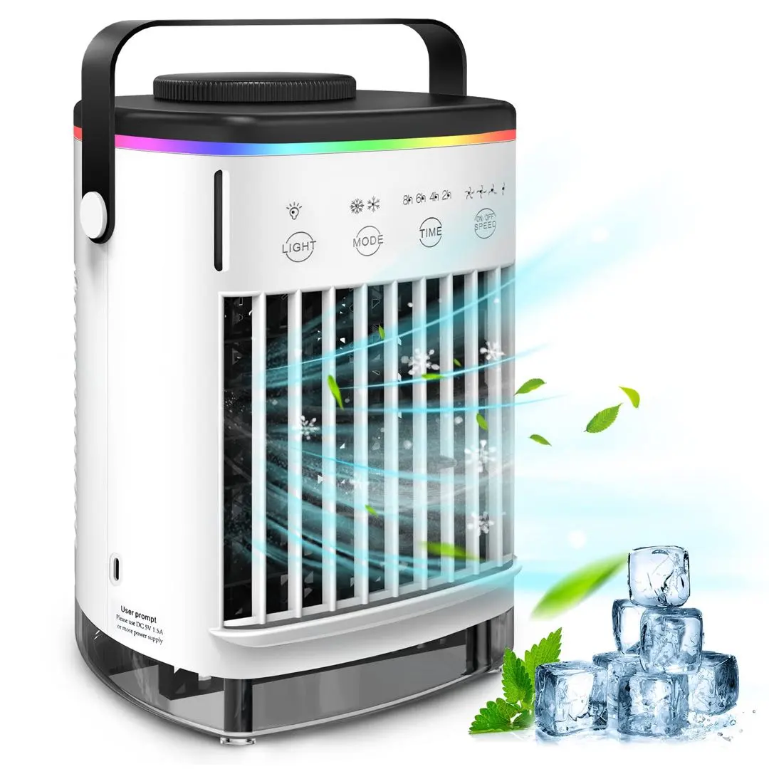 Thumbnail of ✈️ Air Cooler, Small Fan, Portable Air Conditioner, Office, Outdoor, Everyday Use