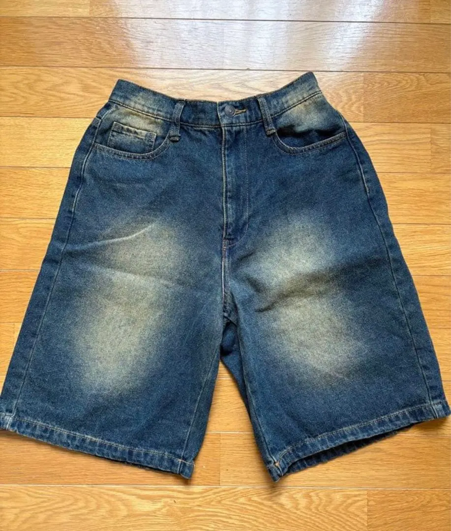 Thumbnail of Vintage Wash Denim Half Pants M