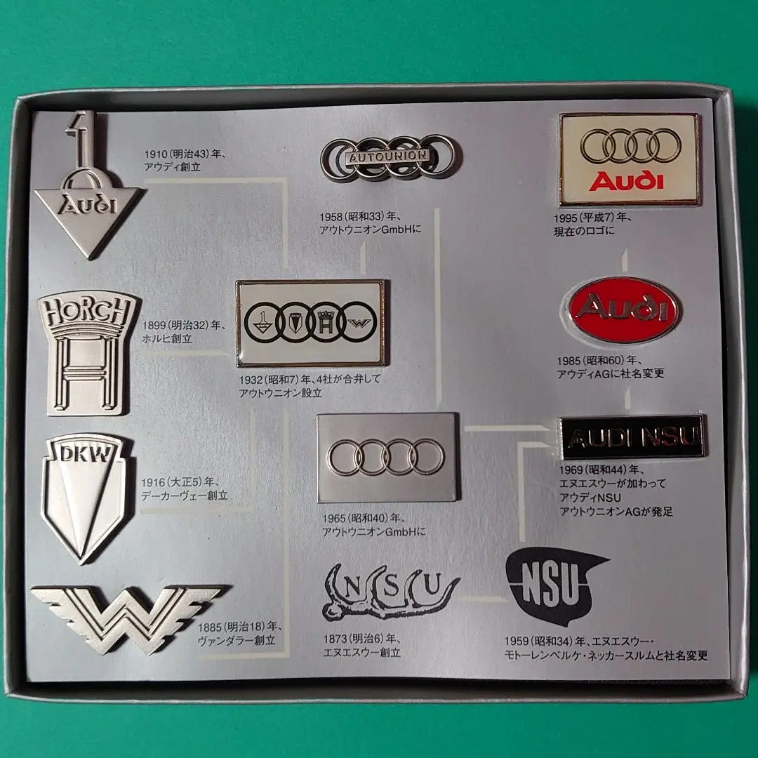 アウディ AUDI 創立100周年記念ピンズセット 未使用 2025年最新】アウディ ピン 100の人気アイテム - メルカリ