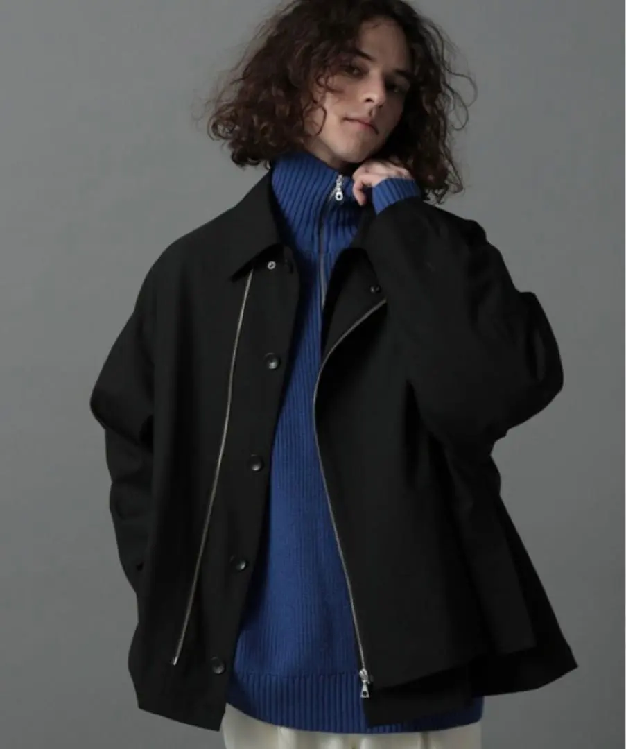 定價1.7萬 美品 HARE 哈雷 TW雙口袋外套 夾克 M 的縮圖