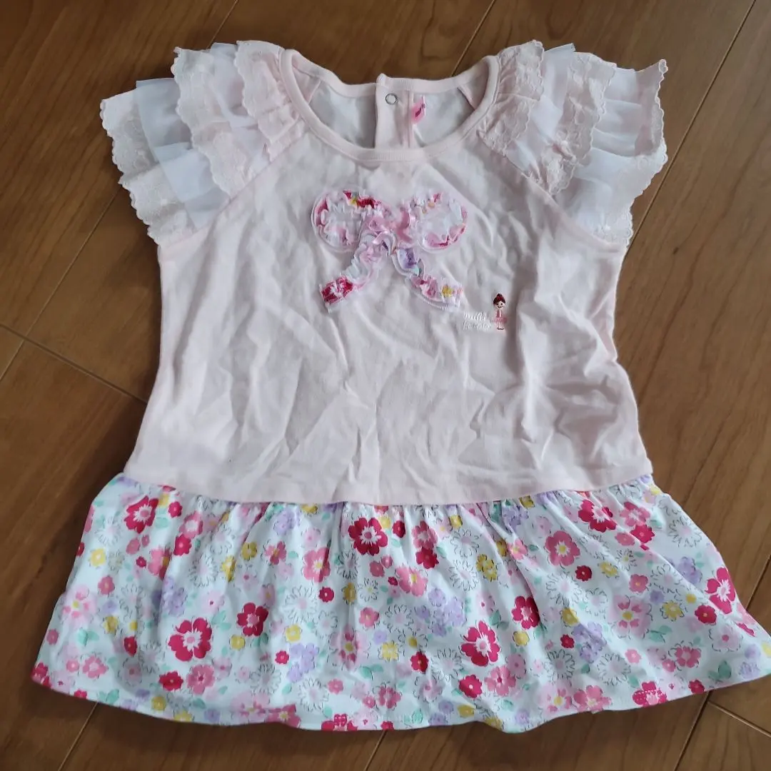 Thumbnail of Frilled tunic, pink