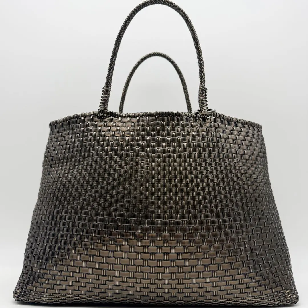 Thumbnail of Excellent Condition: Anteprima Intreccio Mode Horizontal Black Tote Bag, A4 Size