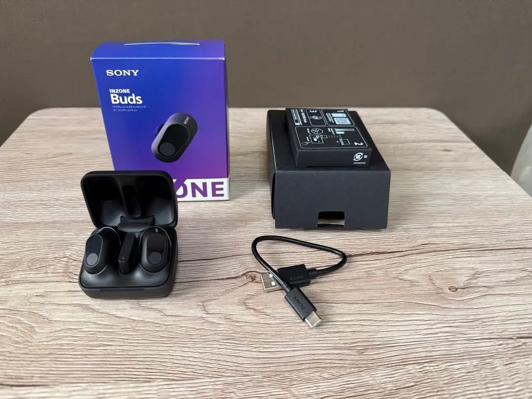 【ジャンク品】SONY INZONE Buds ワイヤレスイヤホン ジャンク品] SONY INZONE Buds black WF-G700N - メルカリ