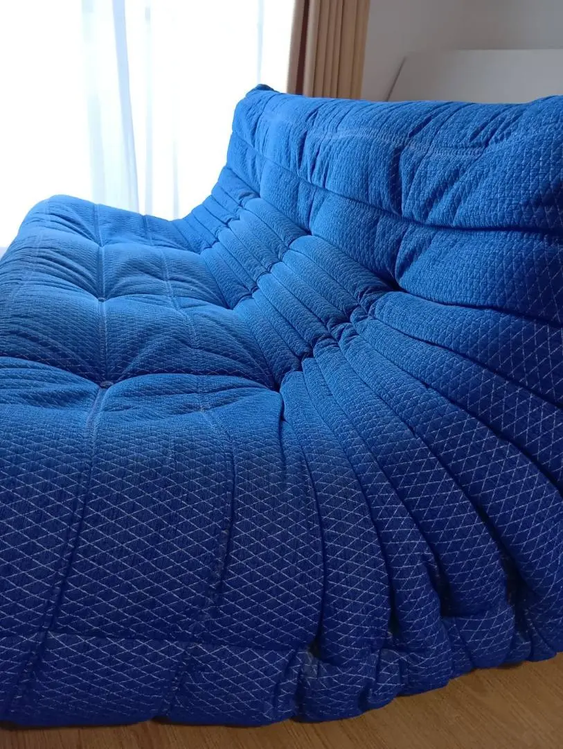 定価54万円☆ligne roset／TOGO(トーゴ)／3Pソファ／グレー 定価54万円☆ligne roset／TOGO(トーゴ)／3Pソファ／グレー