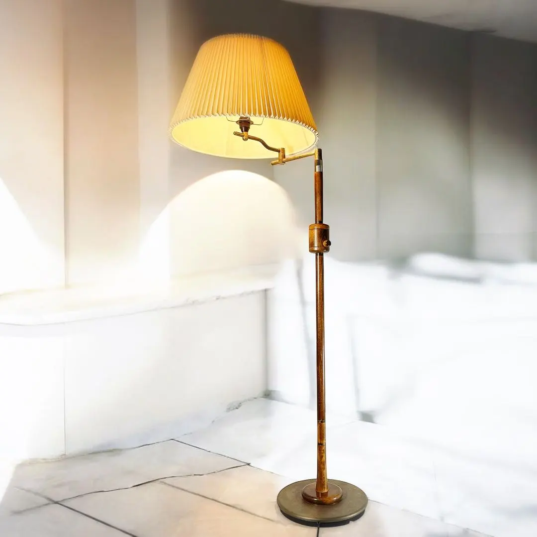 ヴィンテージ　ブルーアームライト レトロブラケットライト 水平アーム ブラック×ブラック | LT