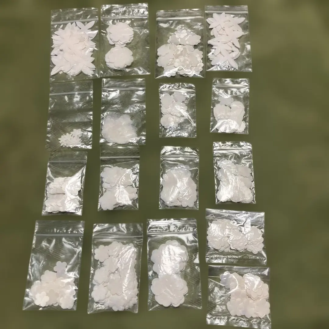 Thumbnail of Art flower materials such as lily of the valley petal blanks and baby's breath petal blanks.