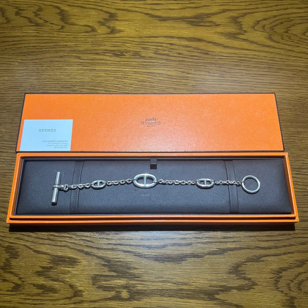 みっくん Farandole ファランドール シルバーチェーンブレス LG 楽天市場】エルメス ファランドール HERMES ブレスレット