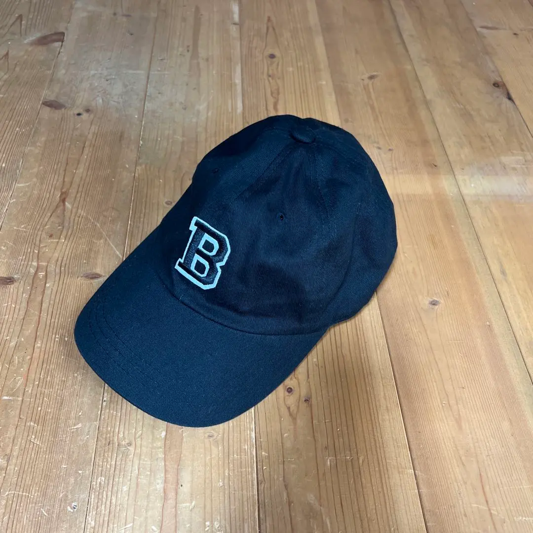 Thumbnail of Black B Embroidered Baseball Cap