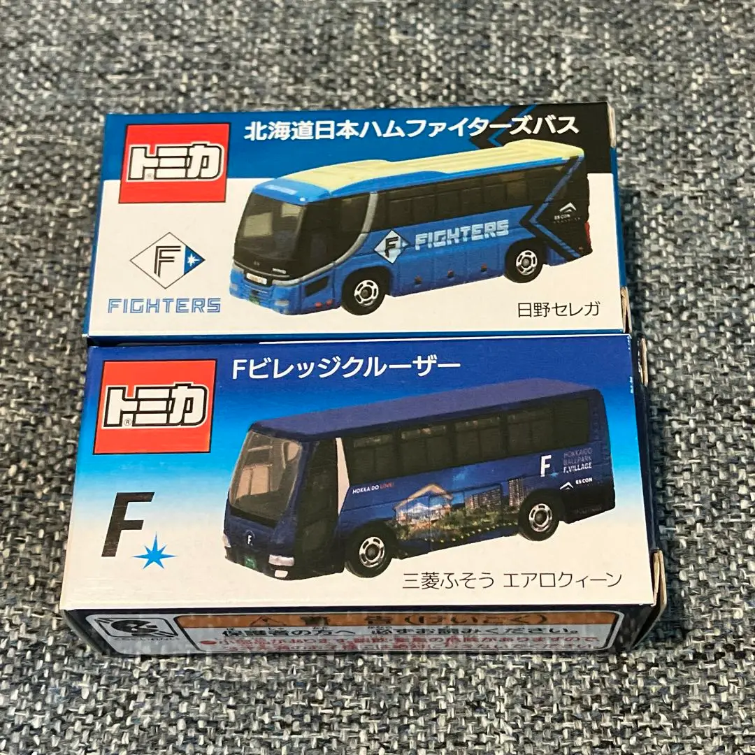 北海道日本ハムファイターズバス　トミカ　三菱ふそう　エアロクィーン　レア② 北海道日本ハムファイターズバス トミカ 三菱ふそう エアロ