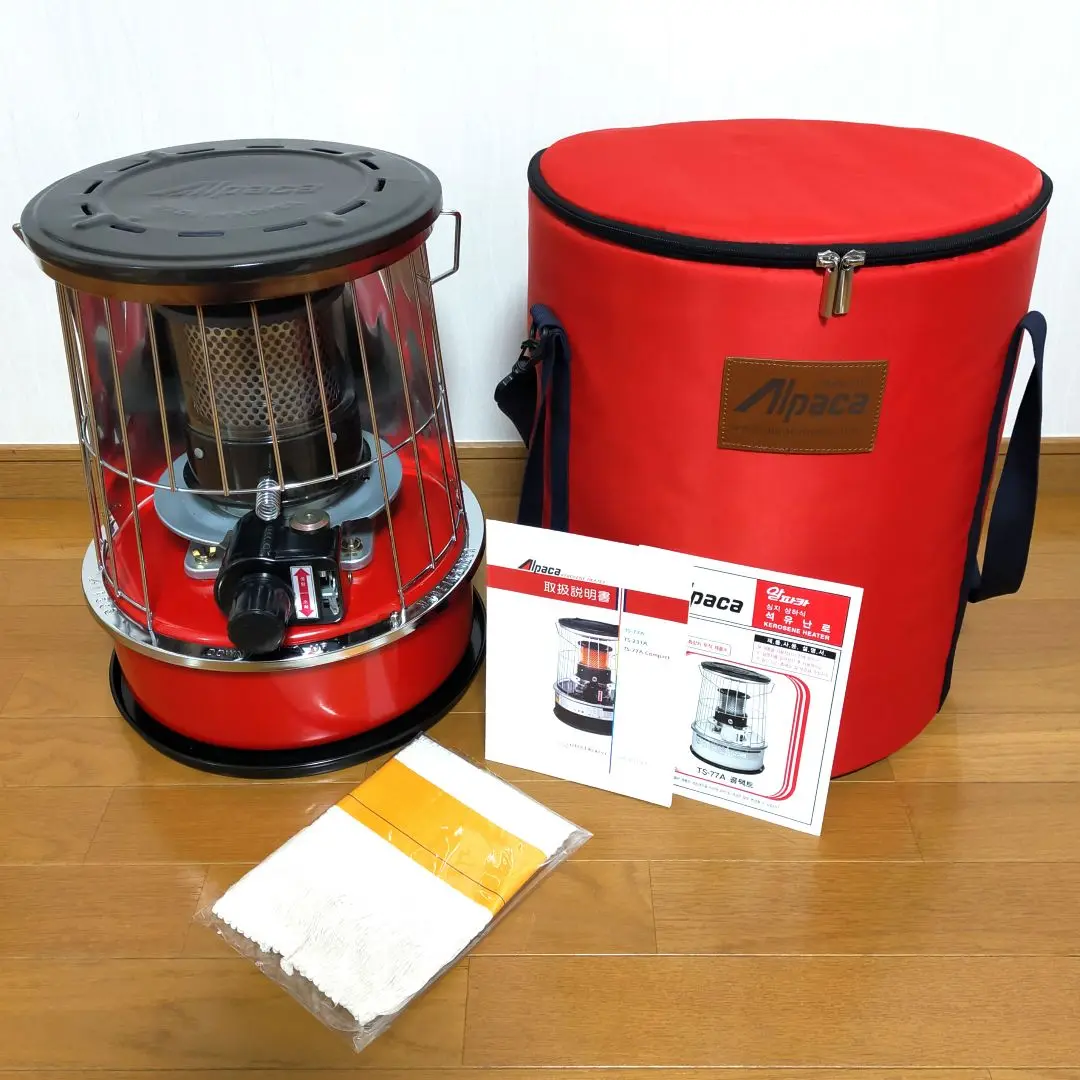 最終値下げ❣️アルパカストーブ TS-77A 本体＋替え芯＋ケース セット アルパカストーブTS 77A 五徳 替芯 ケース付き｜アウトドア