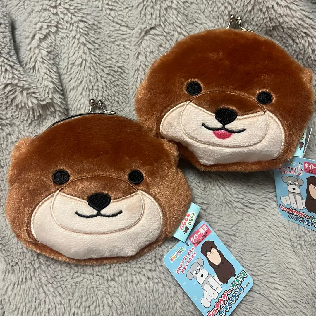 慵懶水獺 口金收納包 2種套組 全新未使用 錢包 口金 的縮圖