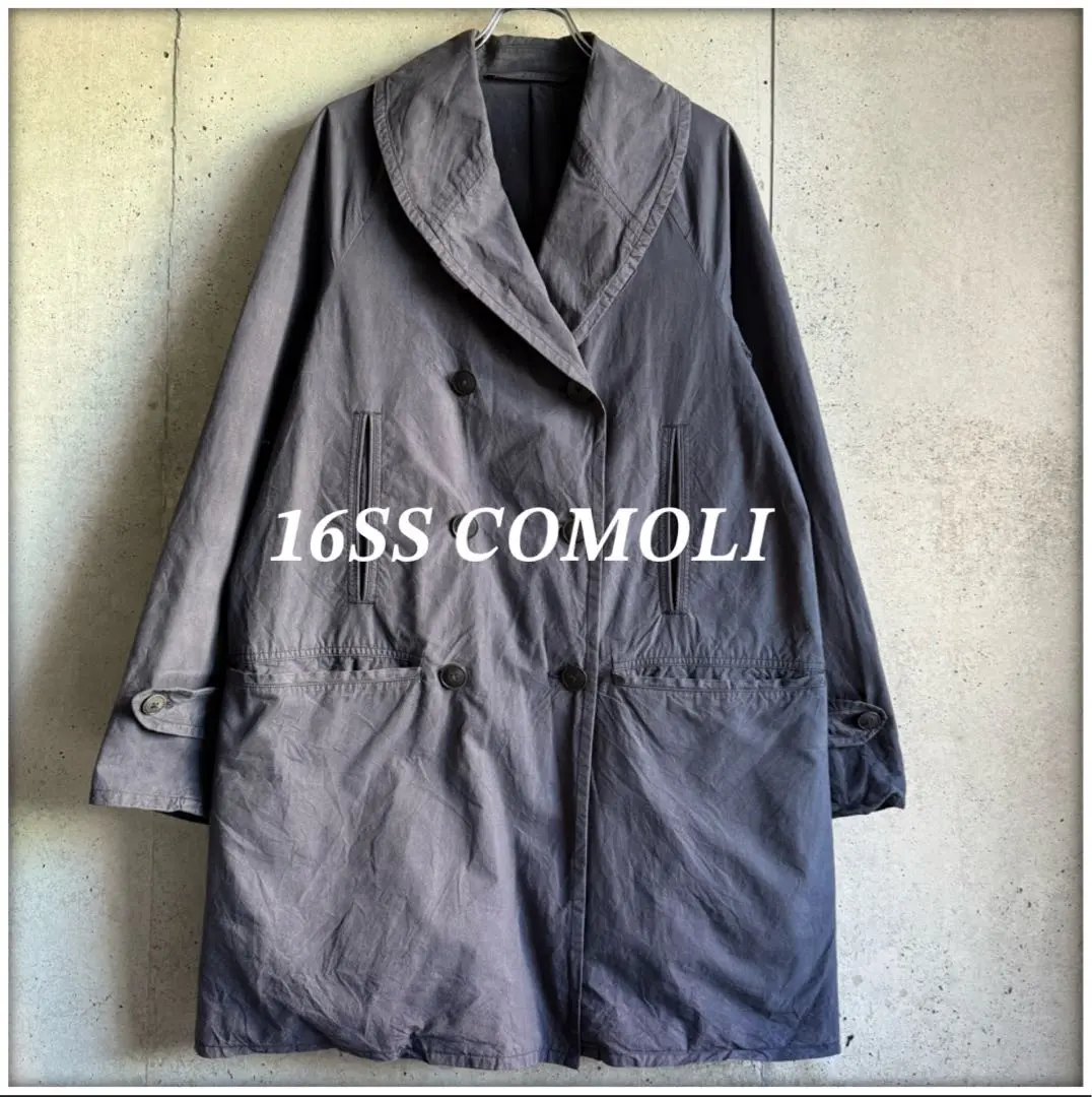 comoli mackinaw coat コモリ グレー サイズ1 comoli mackinaw coat コモリ グレー サイズ1