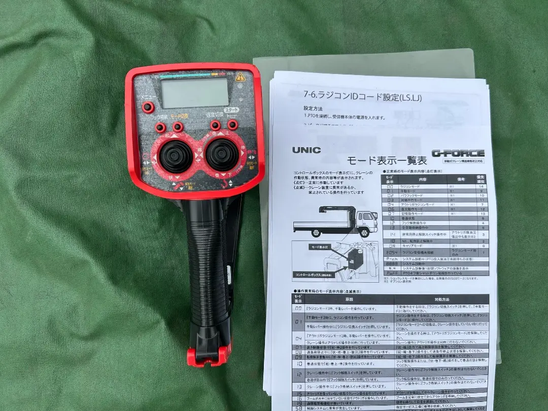 古河ユニック 有線リモコン ラジコン RC-30S-6 - メルカリ