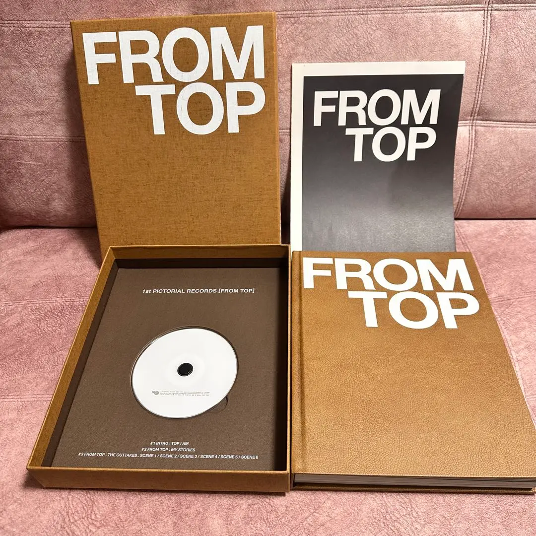 BIGBANG FROM TOP 初回生産限定盤　タプ　DVD Amazon.co.jp: 1st PICTORIAL RECORDS [FROM TOP] (初回生産限定