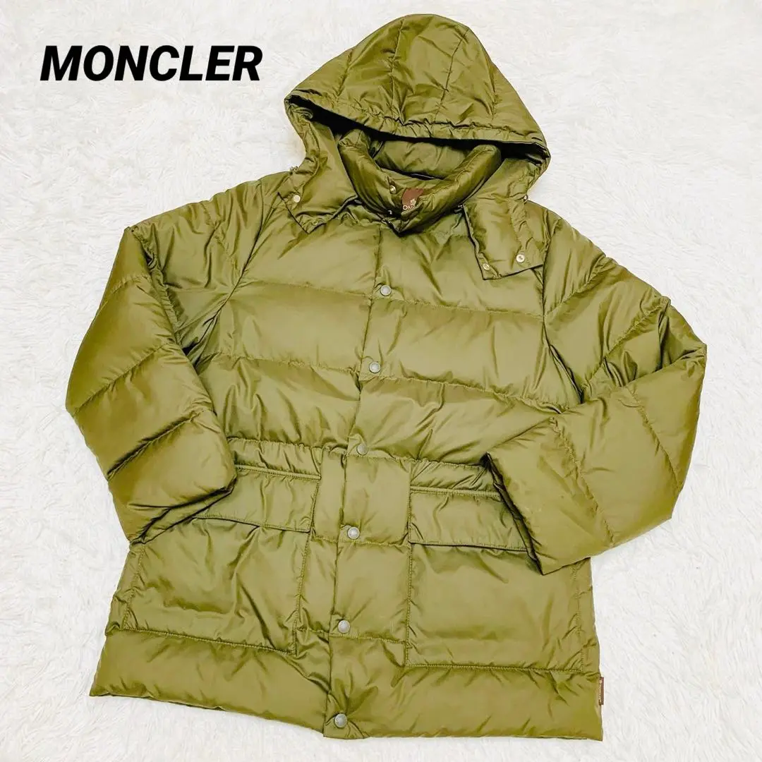 【高級】MONCLER 90s 青タグ パリス ダウンジャケット ブラック 希少 MONCLER 90年代 青タグ ダウンジャケット ジャケット・アウター