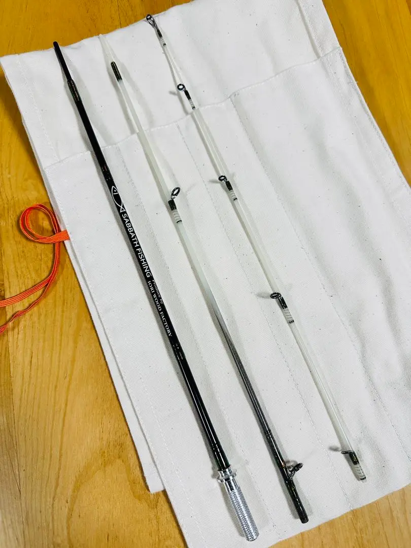 SABBATH FISHING ロッド:VAY お客様よりオーダー頂いたロッド “VAY” オレンジブランクス