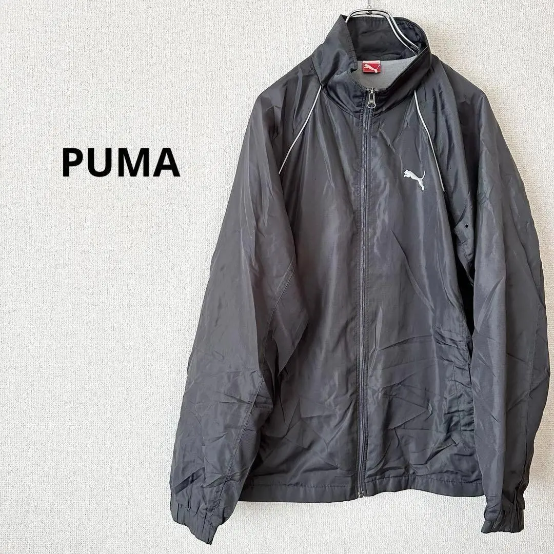 Thumbnail of Puma, slightly damaged, mountain parka, black, long sleeve, one-point design, M
