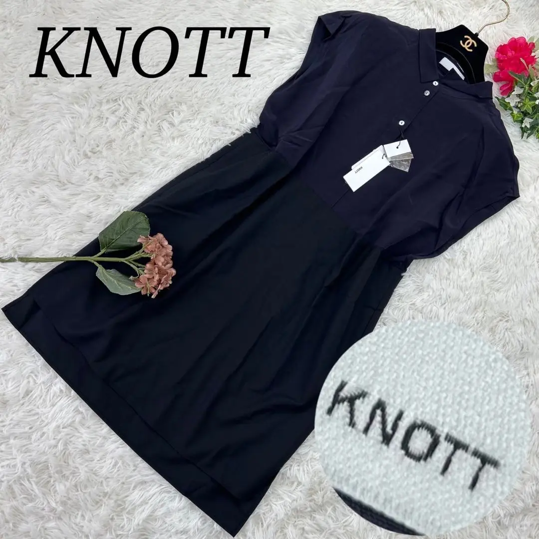 【新品未使用】knott ワンピース 新品未使用】knott ワンピース