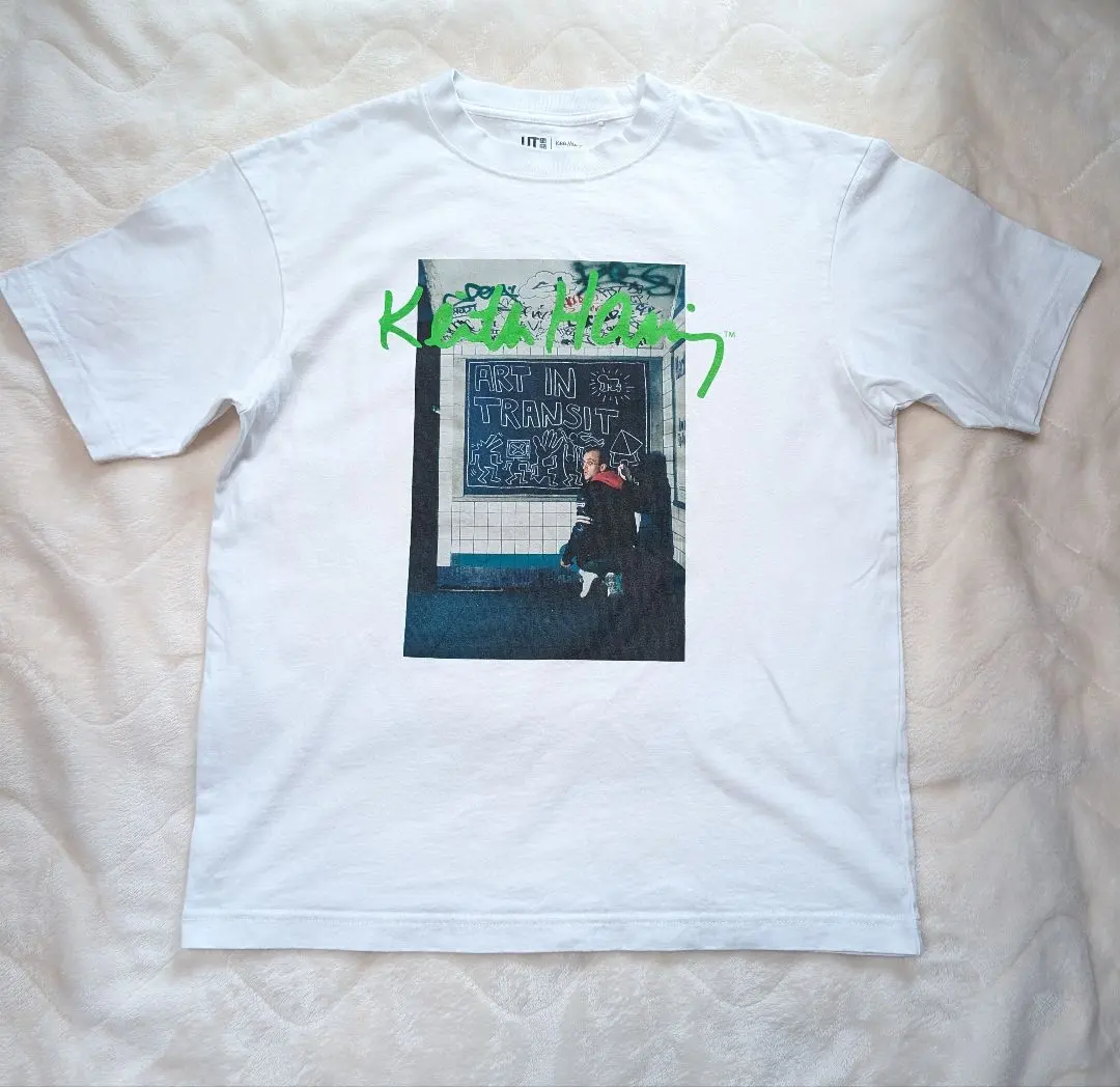 Thumbnail of Keith Haring Uniqlo T-shirt S White