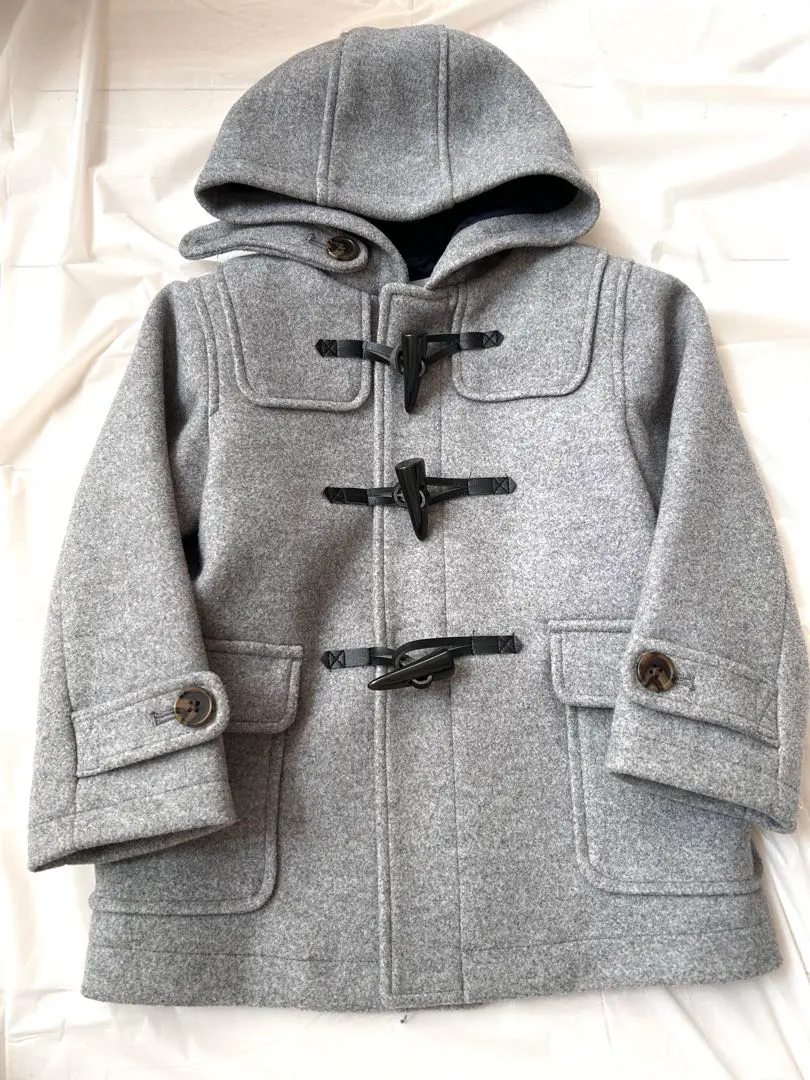 兒童 牛角扣大衣 110碼　GLOBAL WORK 的縮圖