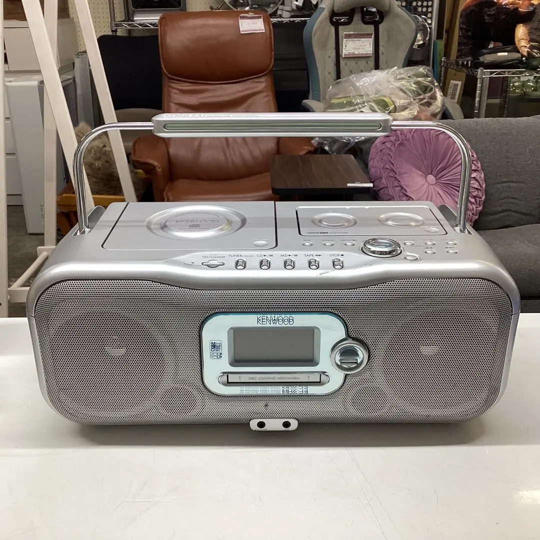 KENWOOD ケンウッド MDX-J3-S（CD/MD/カセット/チューナ内蔵 KENWOOD ケンウッド MDX-J3-S（CD/MD/カセット/チューナ内蔵