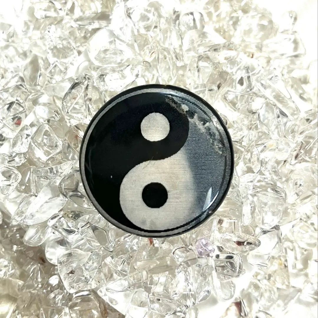 【フォロー割有】白玉髄 陰陽太極 うさぎ天珠 ブレスレット 白玉髄 陰陽太極 うさぎ天珠 ブレスレット