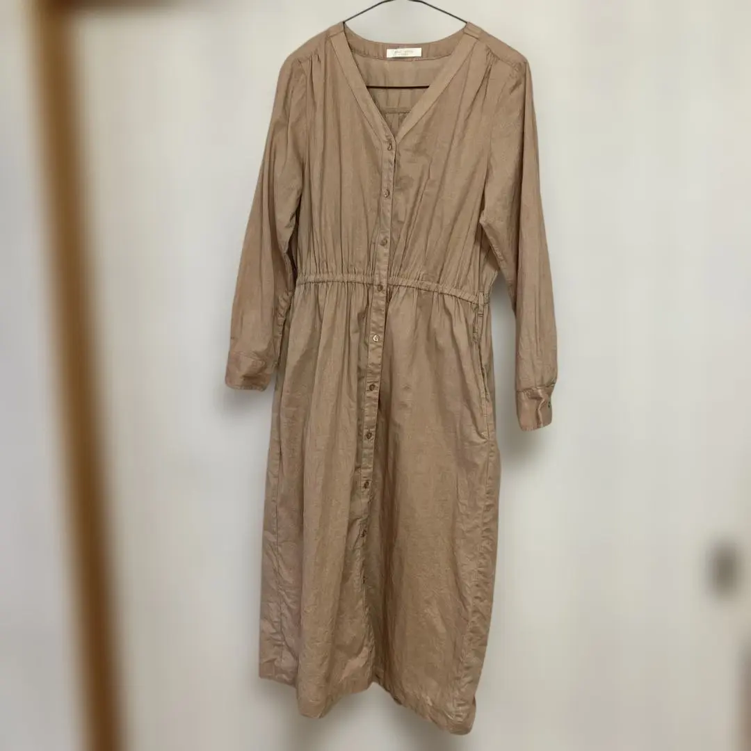 Thumbnail of chocol raffine robe ❤️ Long-sleeved dress, V-neck, front opening
