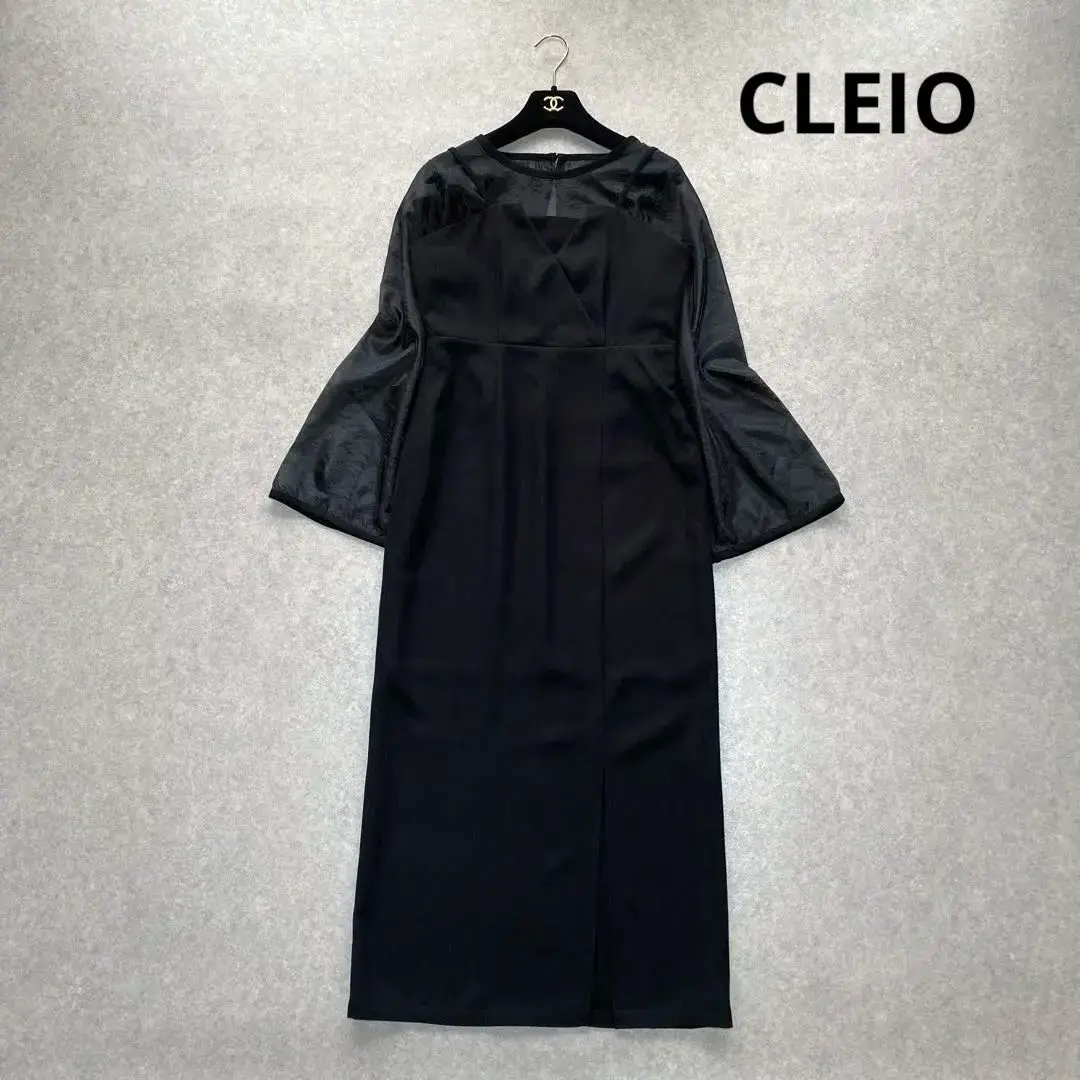 ドレス 「CLEIO」-オケージョン　ブラック CLEIO】-オケージョン/結婚式- タイトキャミワンピース