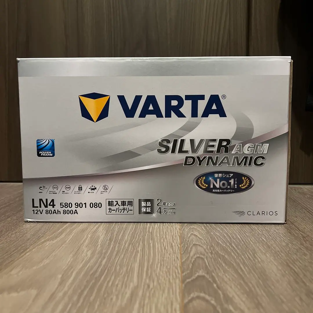 VARTA SilverDynamic AGM LN4 新品未使用