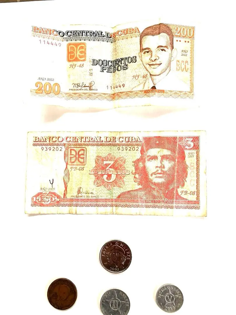 キューバ 旧貨幣 兌換ペソ 5・ 10・ 20兌換ペソ セット 二重通貨だったキューバ・・・兌換ペソ・人民ペソ