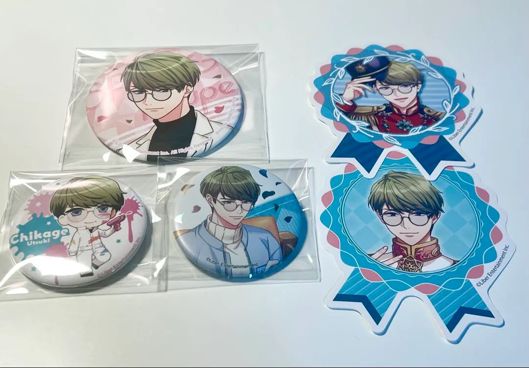 Thumbnail of A3! Chigake Utsugi Can Badges - Bulk Sale