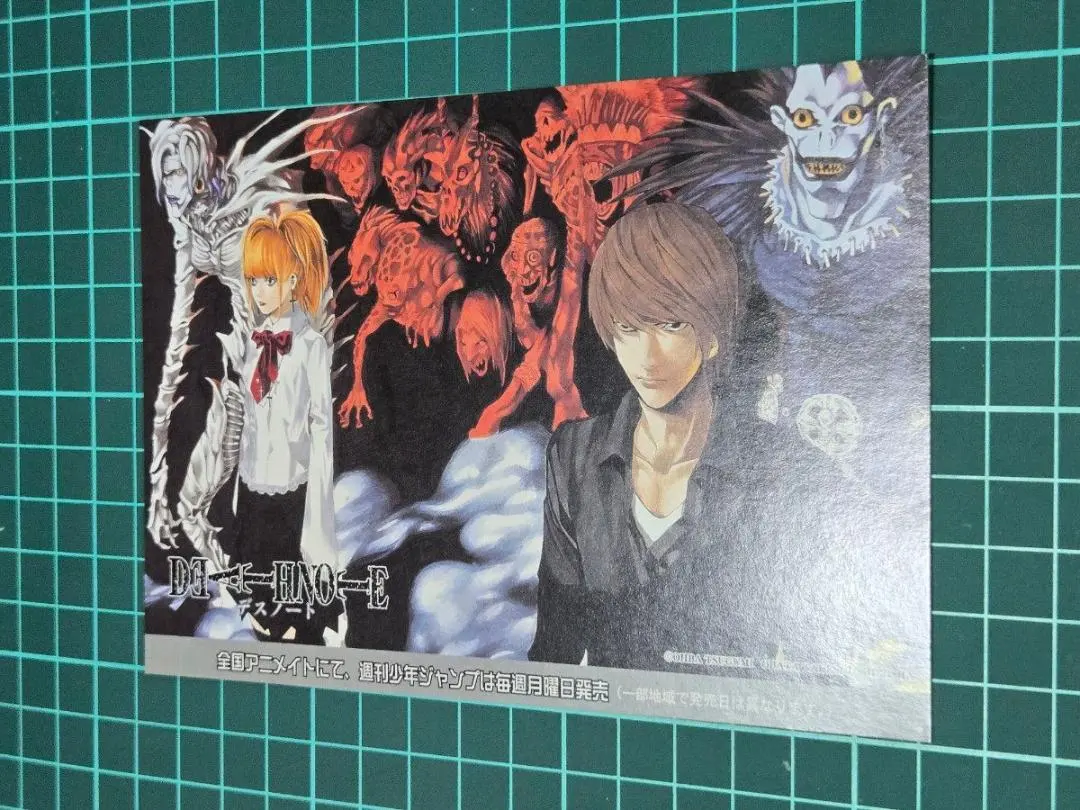 Thumbnail of Death Note postcard, not for sale, Yagami Light, Misa Amane