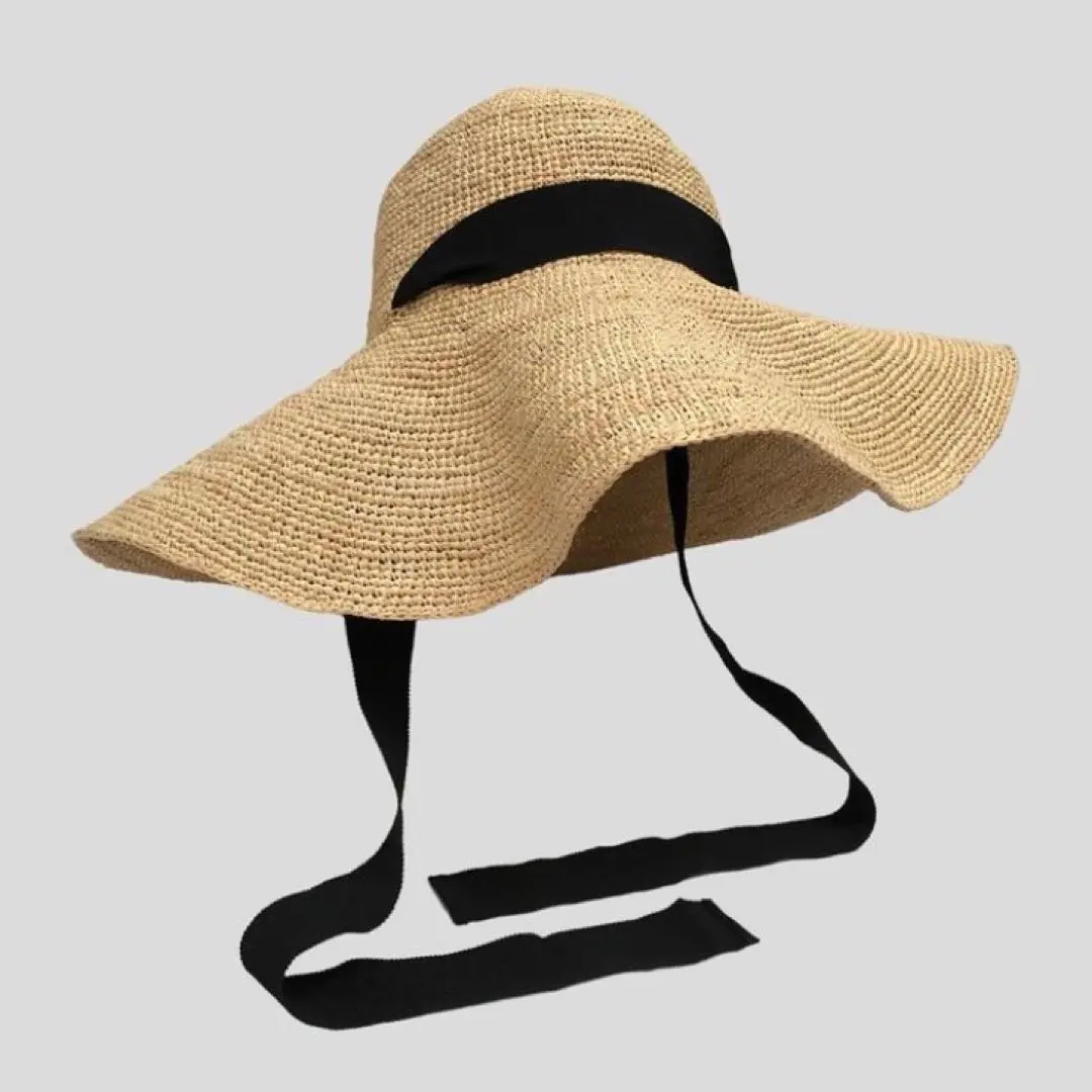 MAISON N.H PARIS [メゾンエヌアッシュパリ] - Noa raffia hat