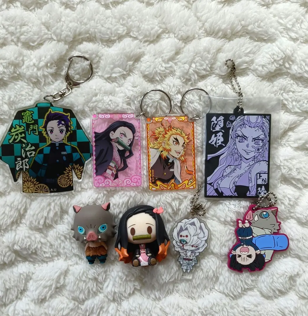 鬼滅之刃 鑰匙圈 玩偶 綜合販售 一番賞 橡膠玩偶 的縮圖
