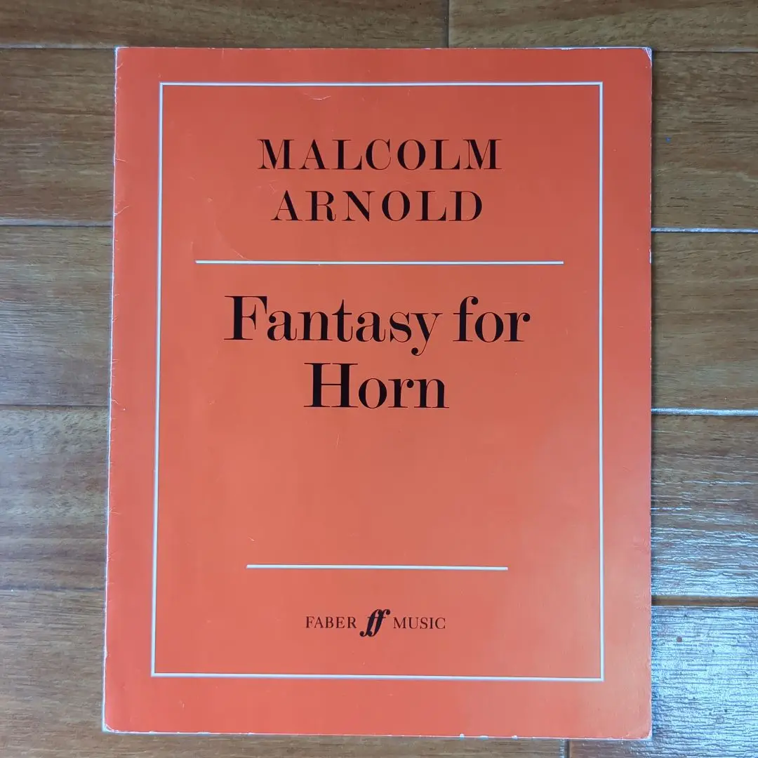 Thumbnail of Sheet Music for Horn: M. Arnold / Fantasy