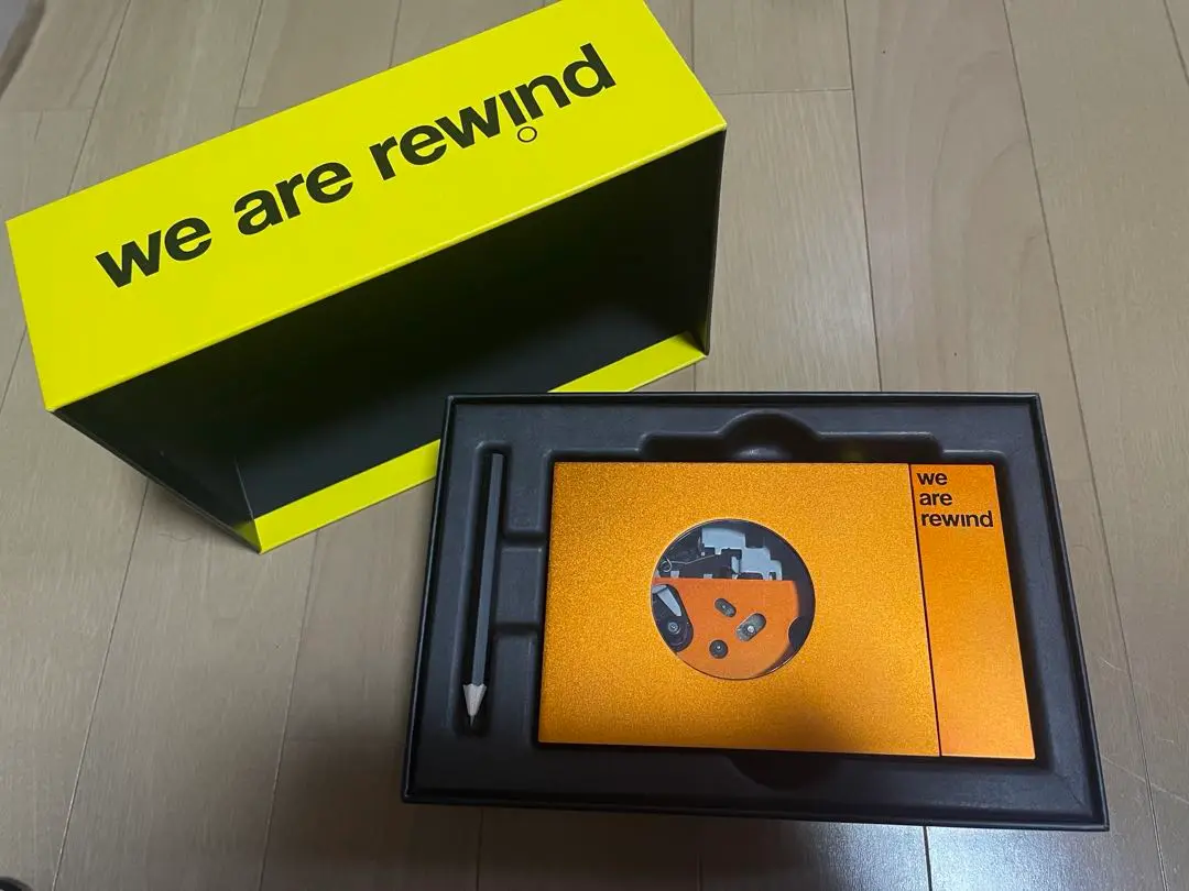 we are rewind セット売り 私たちは巻き戻します |カセットプレーヤー