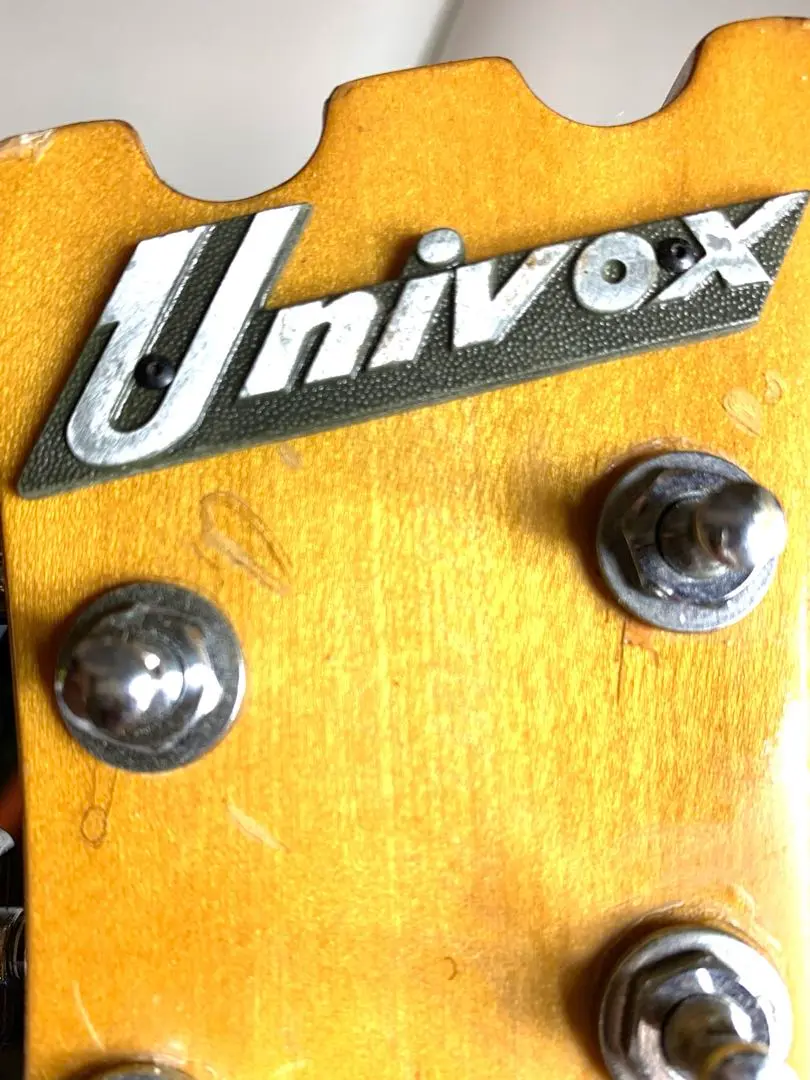 27 UNIVOX Hi Flier ユニボックス カートコバーン ビンテージ ユニボックス ハイフライヤー Univox Hi-Flier Phase II White