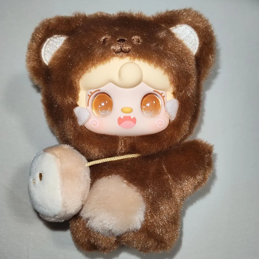 Thumbnail of Yorkie yooki V4 Bite-Sized Bear Plush Mascot Brown ⑧