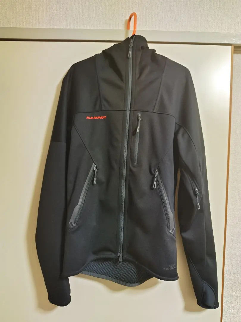 MAMMUT Ultimate Hoody 黒 アジアLサイズ マムート(MAMMUT) ultimate メンズアウトドアジャケット