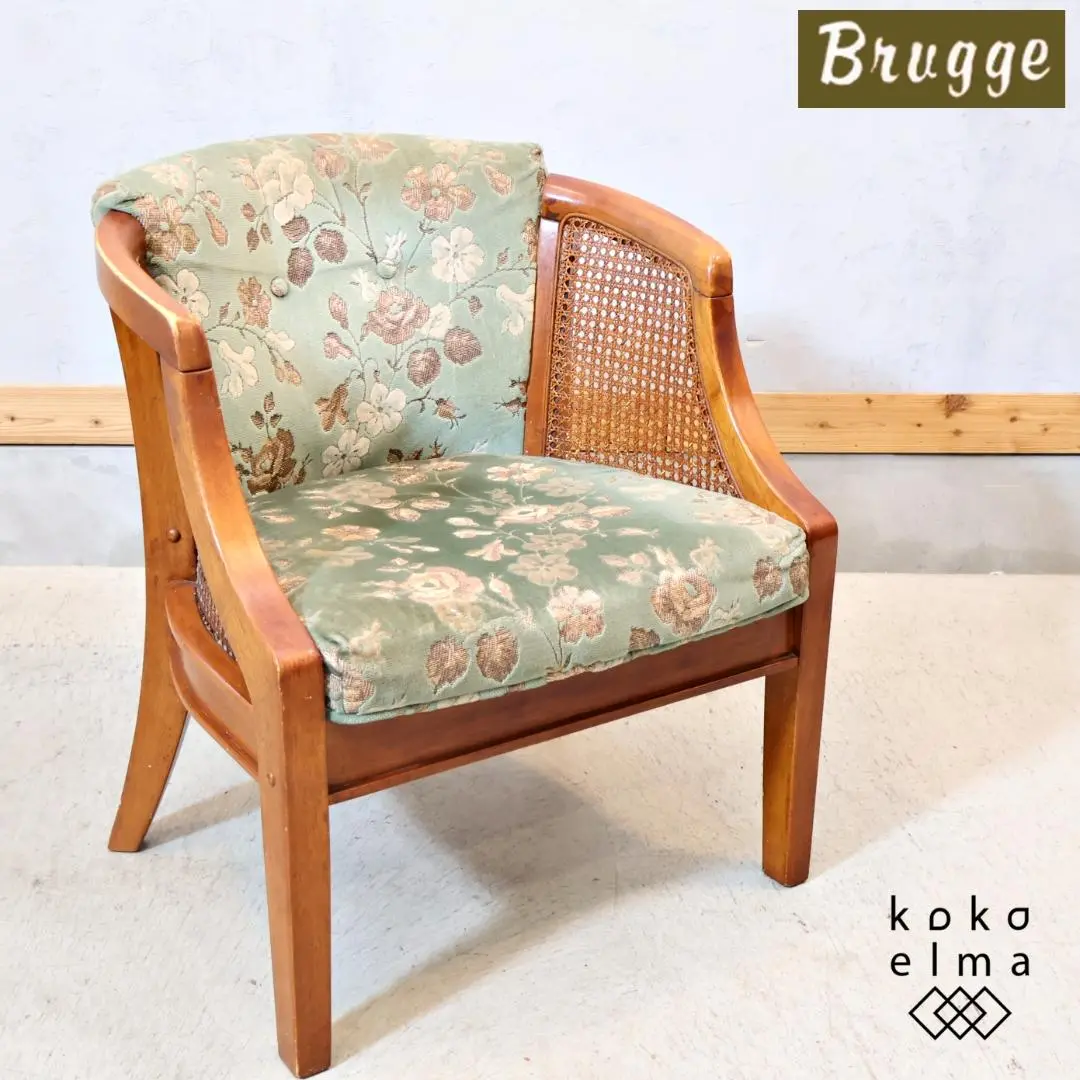 値下げ‼️三越家具 Brugge ブルージュ 1人掛けソファ アーム 鳥デザイン 値下げ‼️三越家具 Brugge ブルージュ 1人掛けソファ アーム 鳥