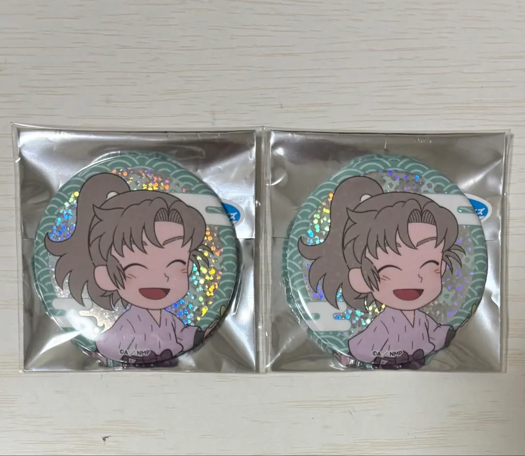 Thumbnail of Nintama Rantaro Animate Cafe Can Badge: Isaku Zenpouji