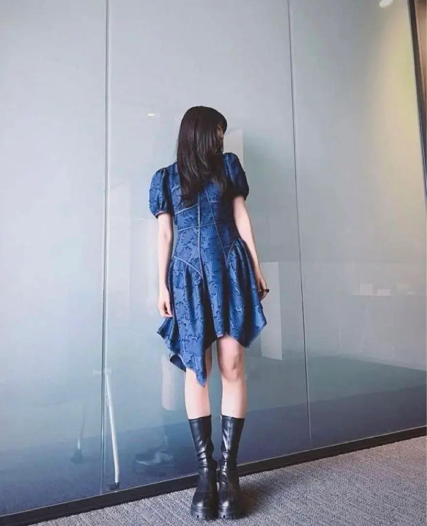 arcana archive ワンピース Frill Girly Punching Tiered Sequin Metallic One-Piece＆Tops