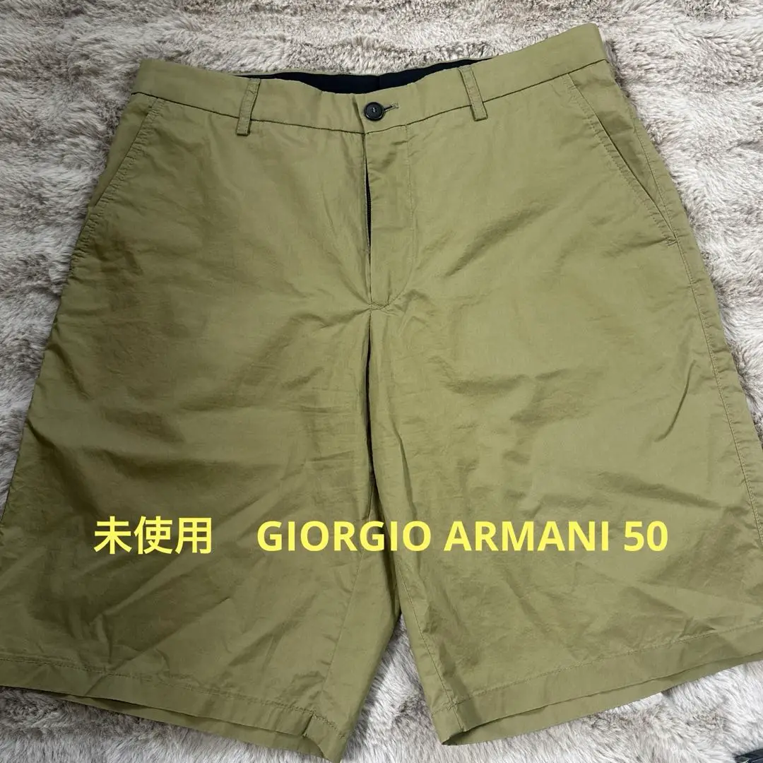 GIORGIO ARMANI GOLF　ジョルジュアルマーニ　ハーフパンツ　38 マークアンドロナメンズゴルフハーフパンツGIOLGIO ALMANI