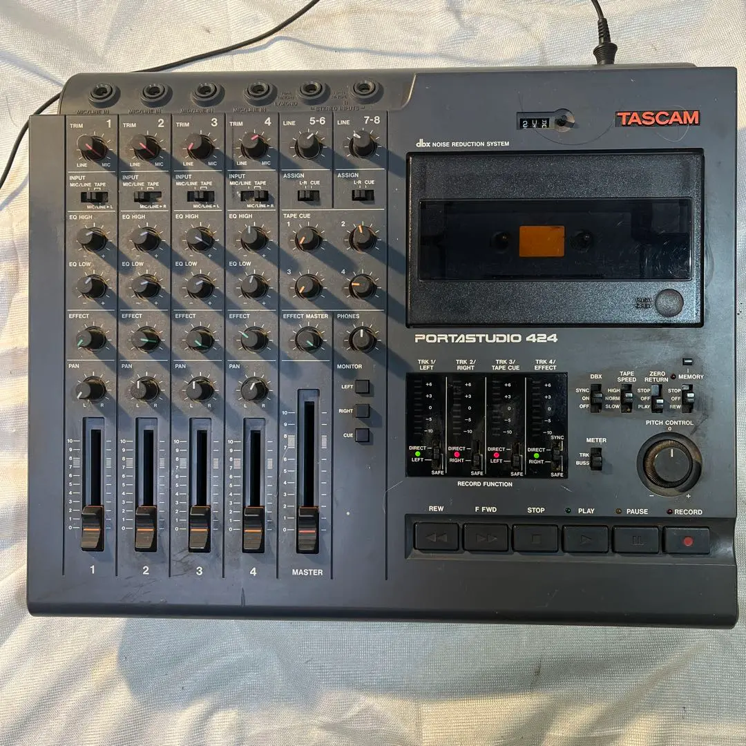 TASCAM 424 MKlll 3 カセットMTR タスカム Tascam 424 Mk III REVIEW - YouTube