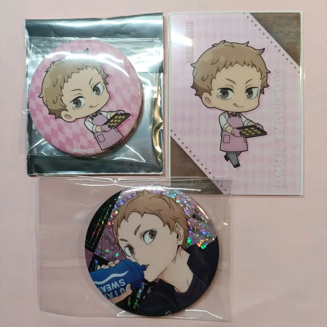 排球少年 古董 徽章 透明卡 夜久 猫猫 的縮圖