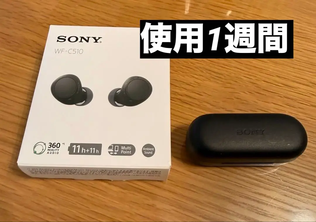 Thumbnail of Sony WF-C510, used for one week. ※ Right earbud missing.