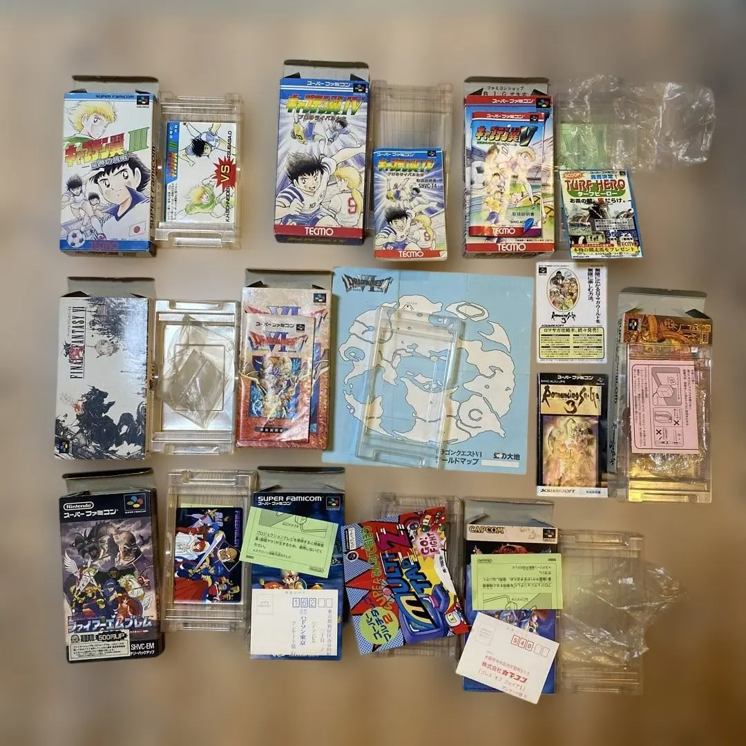 懷舊遊戲空盒＋說明書　合售 的縮圖