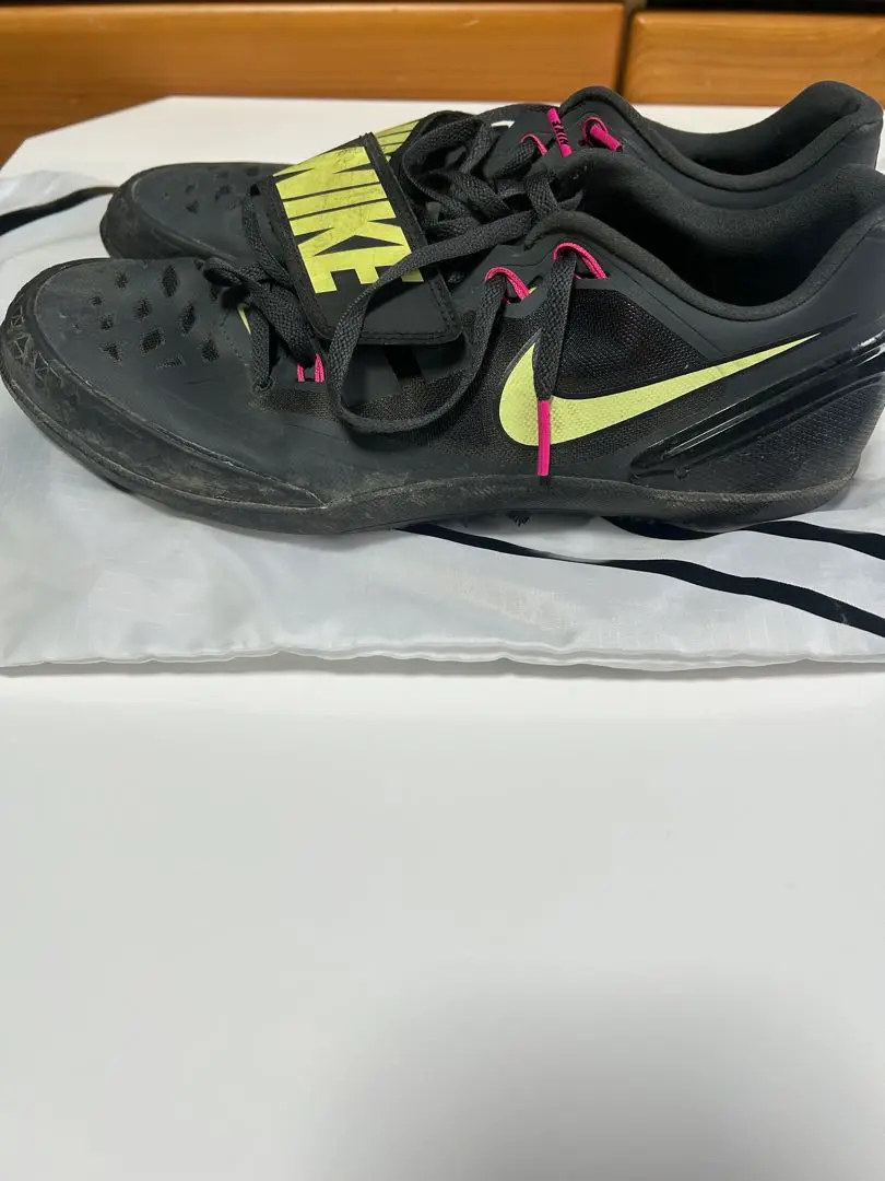 新品NIKE スローイングシューズ NIKE Zoom Rival SD 2 Black/Volt/Electric Algae ナイキ ズーム